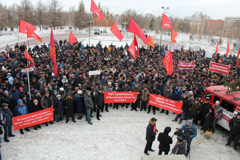 После массовой акции протеста КПРФ челябинских пенсионеров освободят от уплаты земельного налога под гаражами