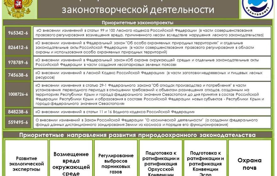 В.И. Кашин выступил с докладом о роли Росгидромета в обеспечении экологической безопасности страны