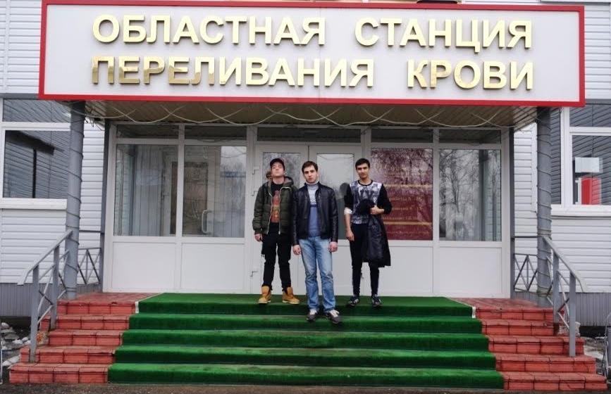 Пензенские комсомольцы стали донорами