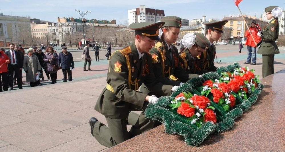 Забайкальский край. Ленин - вечно будет жить в умах и сердцах всего человечества!