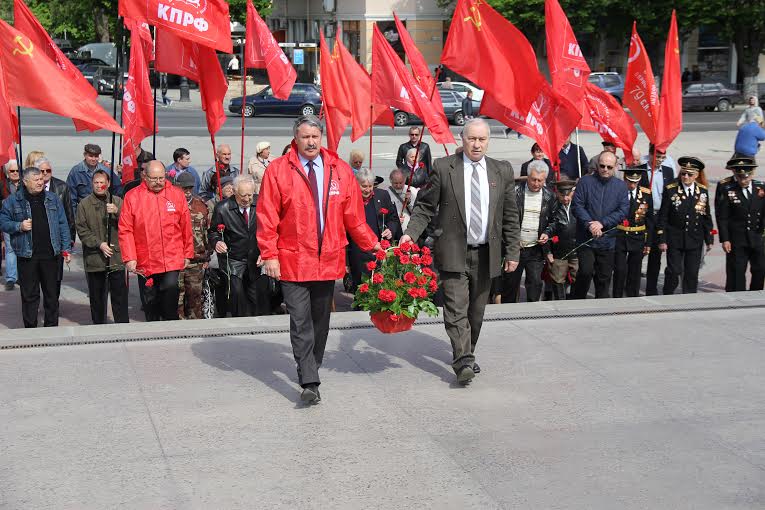 Республика Крым. В Симферополе почтили память В.И.Ленина