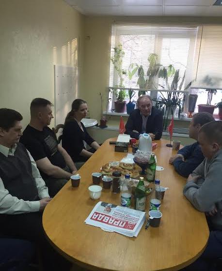 Встречи-беседы депутата-коммуниста Вячеслава Тетёкина в нефтегазовом центре Ямала – г.Ноябрьск