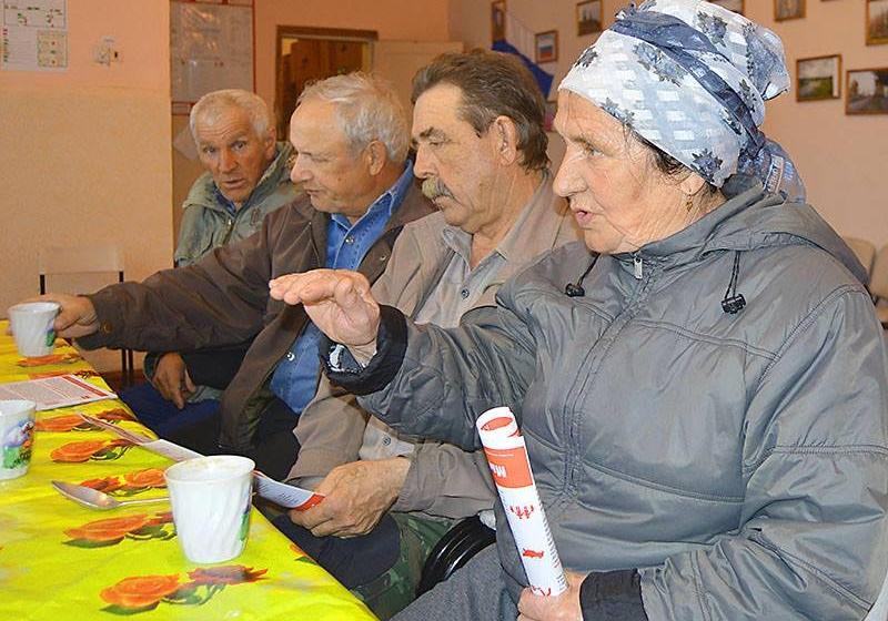 «Сельский час» Нины Останиной
