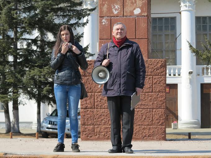 Политическую мафию – вон из Приморья. Акция протеста в Кавалерово