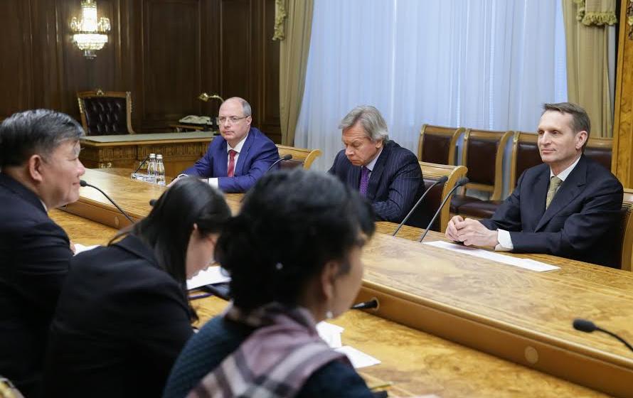 Сергей Гаврилов будет координировать работу депутатской группы по связям с парламентом Китайской Народной Республики