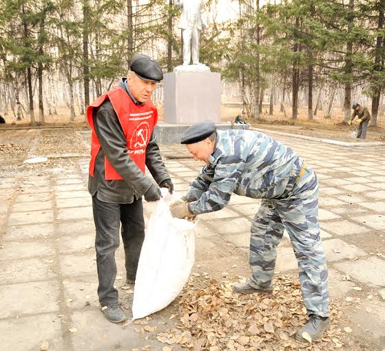 Амурская область. Ленинские субботники в Свободном
