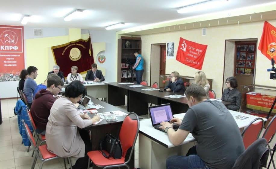 Пресс-конференция саратовских коммунистов: главные события месяца