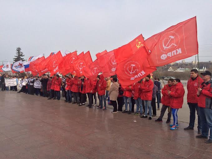 В Нижнем Новгороде прошел митинг жителей города Дзержинск в защиту электротранспорта