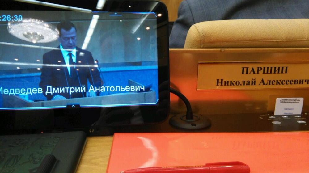 «Мне жаль Россию». Н.А. Паршин прокомментировал отчет Д.А. Медведева в Госдуме