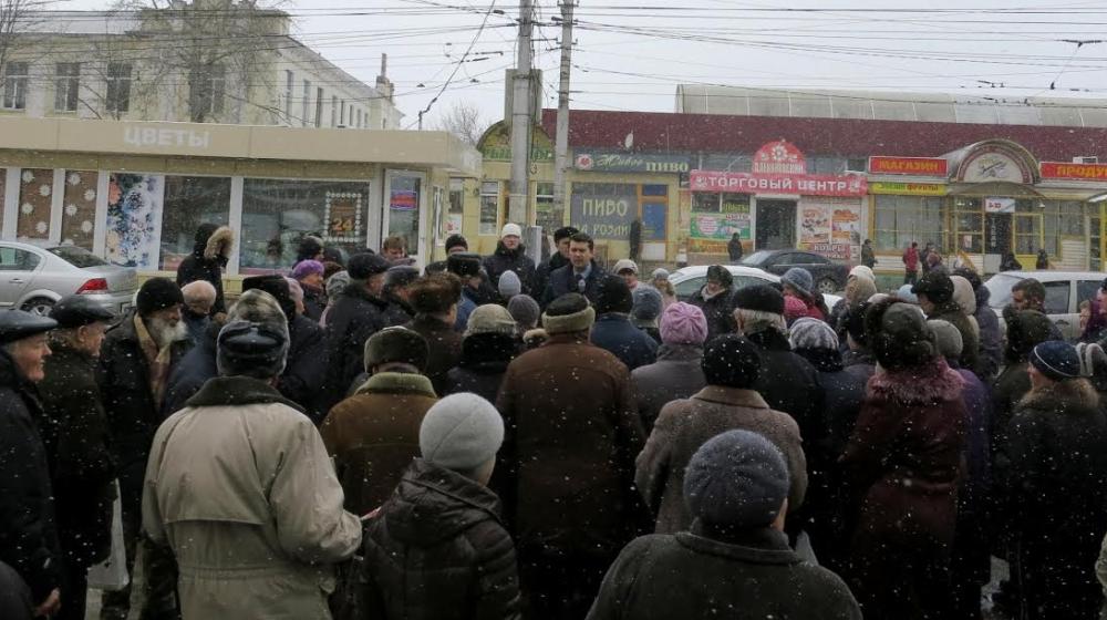 Олег Лебедев продолжает массовые встречи с избирателями в Тульской области