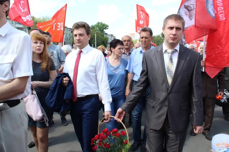 В центре Пензы в День Победы прошёл Сталинский марш