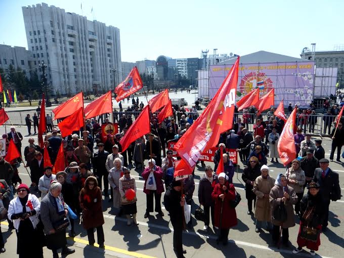 Красный Первомай в Хабаровске