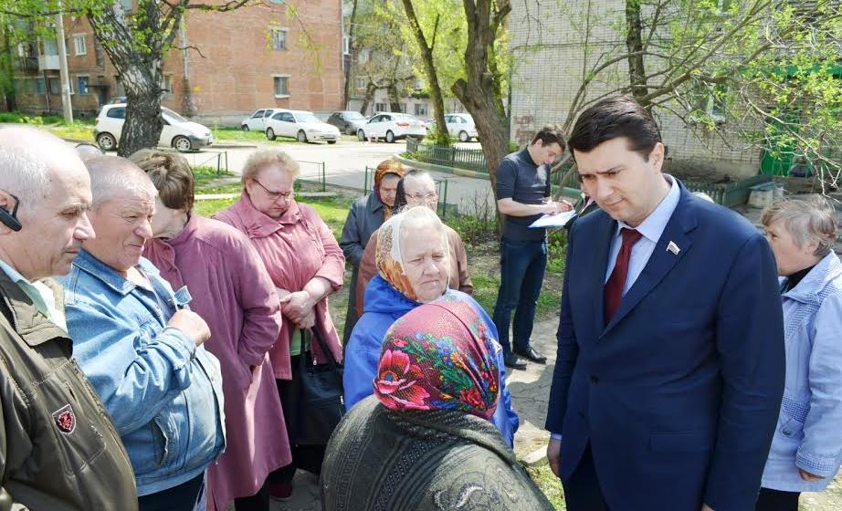 Депутат-коммунист Олег Лебедев встречается с жителями Тульской области