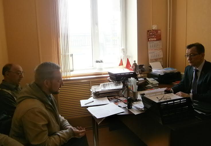 Забайкальский край. Владимир Поздняков провёл приём избирателей в Чите