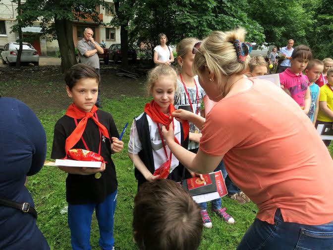 В Тамбове при поддержке КПРФ состоялась детская спортивная эстафета