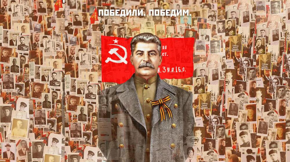 РИА Новости. Г.А. Зюганов пояснил, почему КПРФ перед выборами обратится к образу Сталина