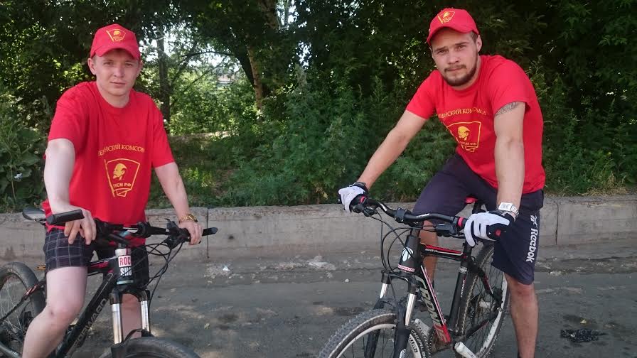 Удмуртия. Веломарафон ижевских комсомольцев