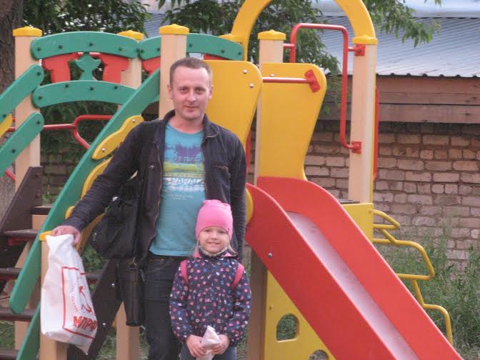 Нижегородская область. Денис Вороненков подарил детям Сергача детскую площадку