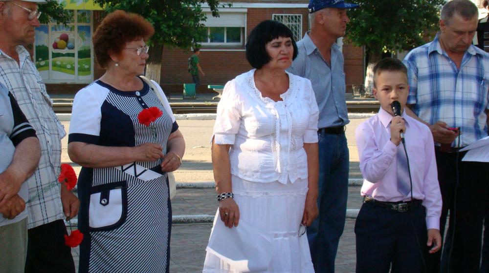 Алтайский край. Бийские коммунисты провели 22 июня три памятные акции