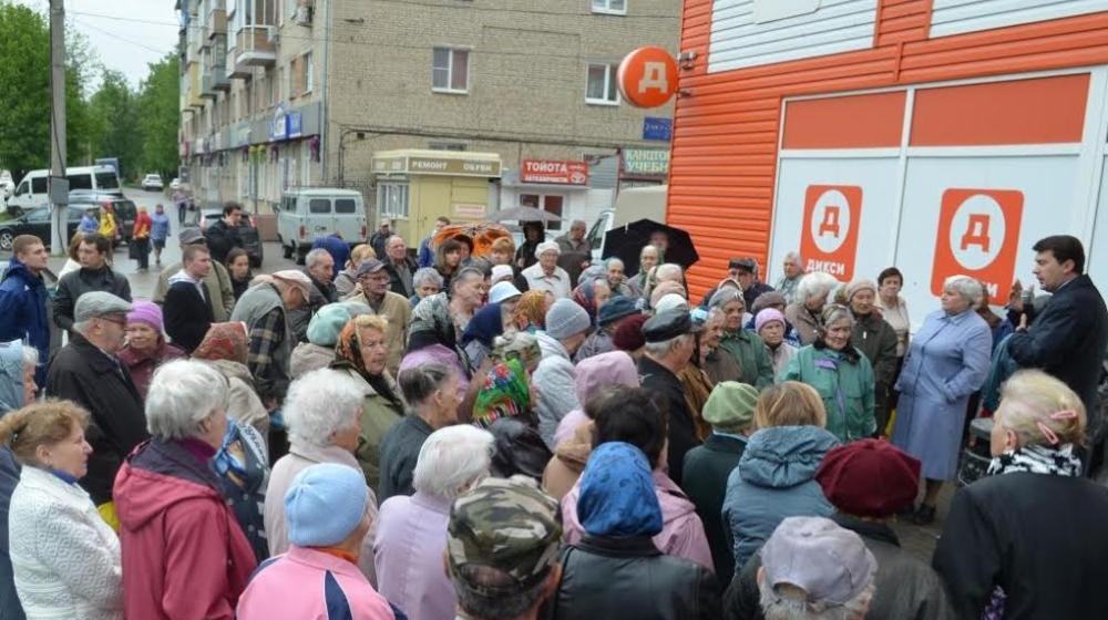 Тульская область. Депутат-коммунист Олег Лебедев продолжает встречи с жителями