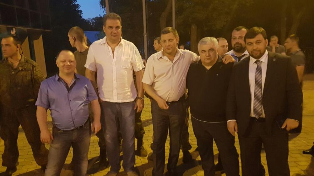 К.К. Тайсаев от имени ЦК КПРФ поздравил Александра Захарченко с юбилеем