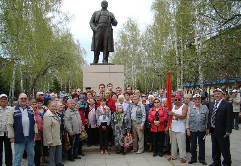 Алтайский край, г.Бийск. Глумливое отношение к Ленину сформировала «единороссовская власть»!