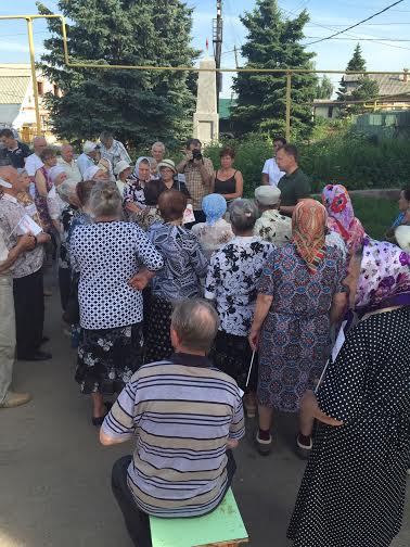 Денис Вороненков встретился с жителями деревни Новая в Нижнем Новгороде