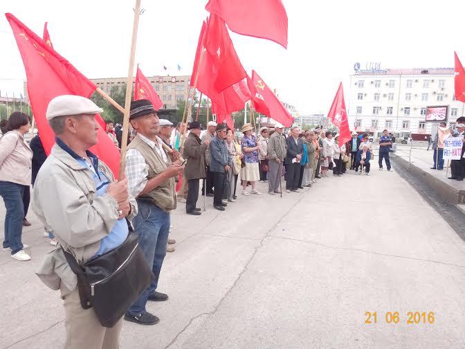Митинг «АнтиНАТО» в Якутске