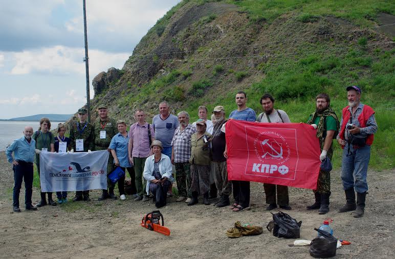 Хабаровский край. Восстановлен памятник морякам-амурцам в селе Малмыж