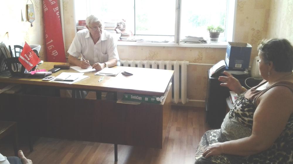 Н.В. Разворотнев проводит встречи с избирателями