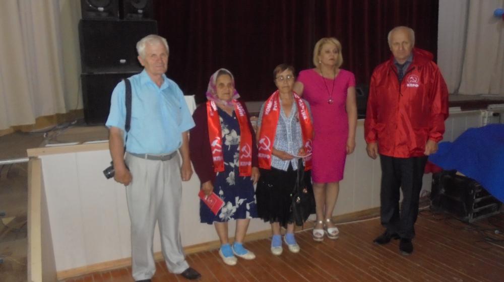 Нина Останина провела встречи с жителями Целинного района Алтайского края