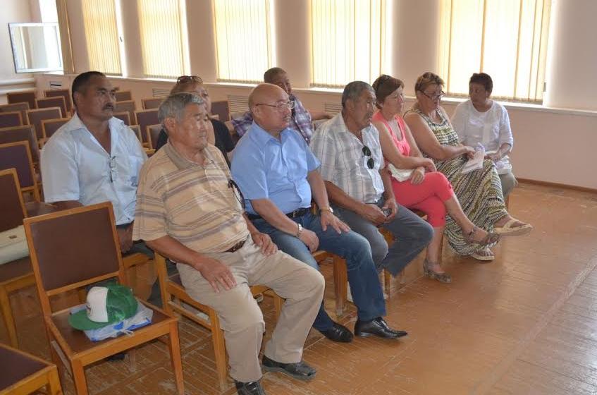 Республика Калмыкия. Партийная конференция прошла в поселке  Большой Царын
