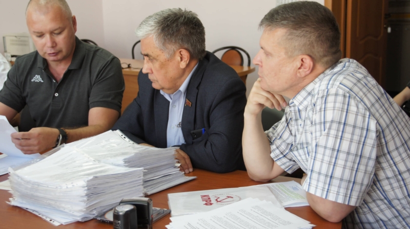 Чувашское республиканское отделение КПРФ представило документы в ЦИК республики