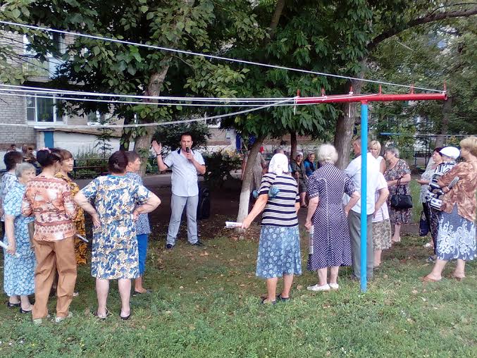 Тамбовская область. Коммунисты встретились с жителями города Уварово