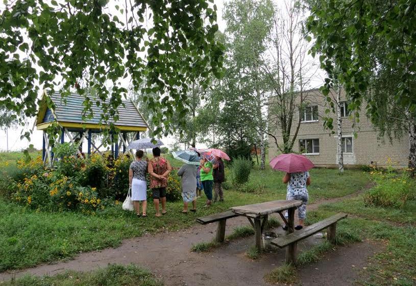 Тамбовская область. Первый секретарь обкома КПРФ А.И. Жидков встретился с жителями поселка Дружба