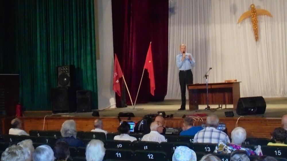 Калинградская область. Игорь Ревин провел встречу с избирателями в Советске