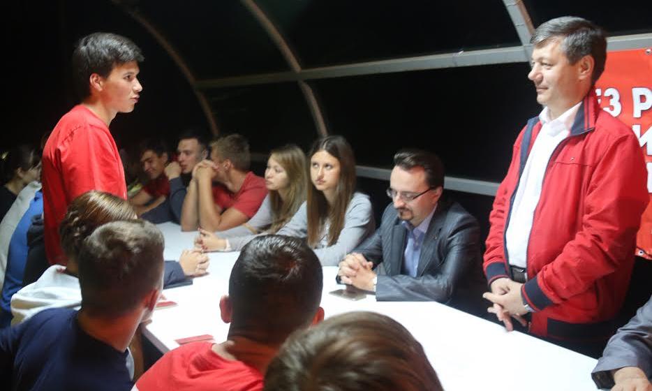 Белгородская область. Д.Г. Новиков посетил межрегиональный комсомольский слёт