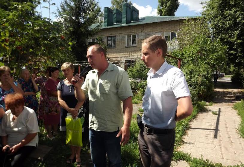 Тамбовская область. Жители города Кирсанова выходят на акцию протеста