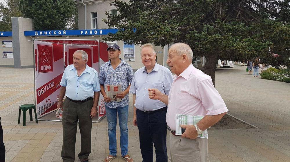 Сергей Обухов провел очередные встречи с избирателями в Краснодаре