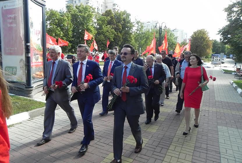 Белгородцам представили региональную группу КПРФ, участвующую в выборах кандидатов в депутаты Государственной Думы седьмого созыва