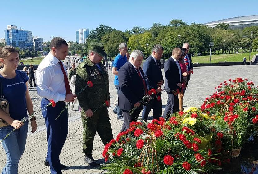 К.К. Тайсаев принял участие в чествовании ветеранов Великой Отечественной войны Донецкой Народной Республики