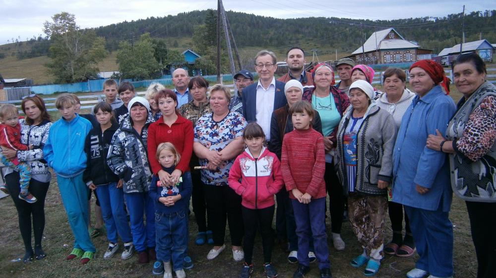 Владимир Поздняков продолжает встречи с избирателями сёл и посёлков Забайкалья