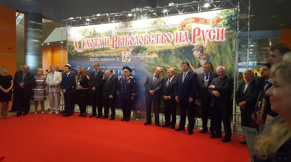 В.И. Кашин принял участие в открытии выставки «Охота и Рыболовство на Руси»