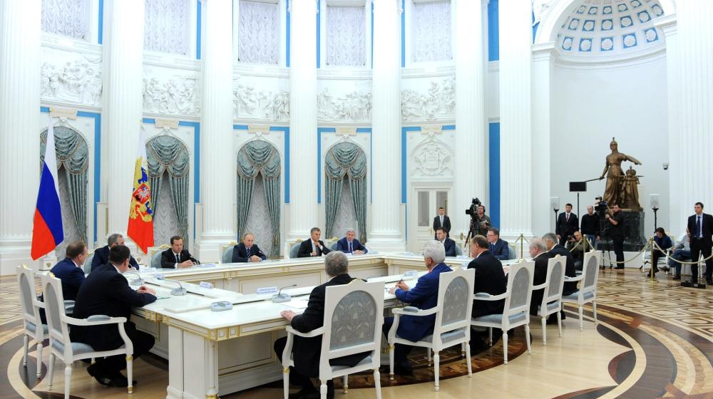 Г.А. Зюганов на встрече с В.В. Путиным: На выборах были созданы «криминальные зоны»