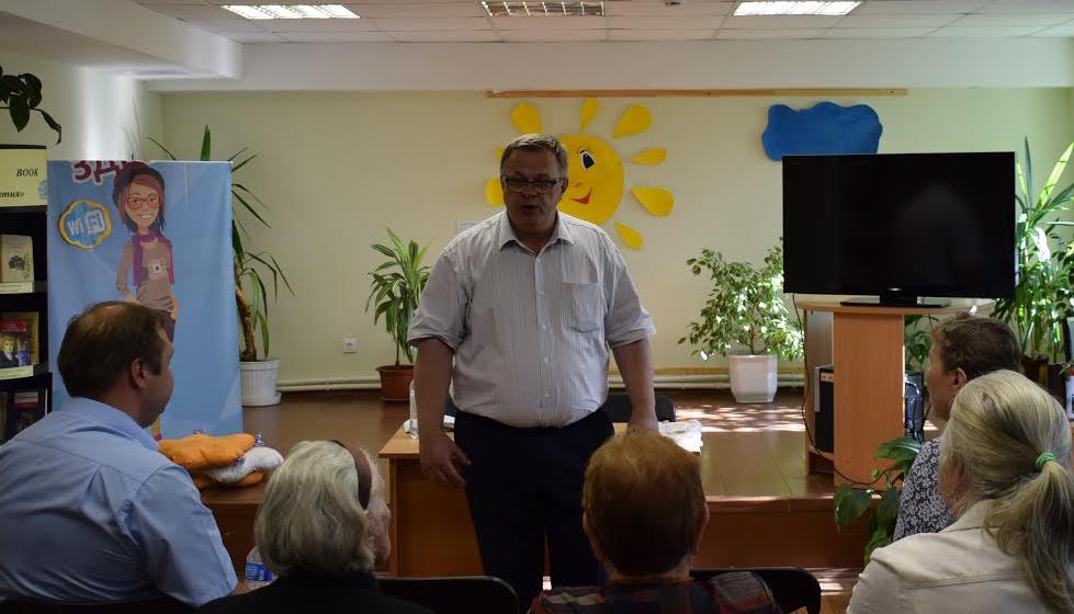 Встречи кандидата в депутаты Московской областной Думы от КПРФ Александра Наумова с жителями городского округа Кашира