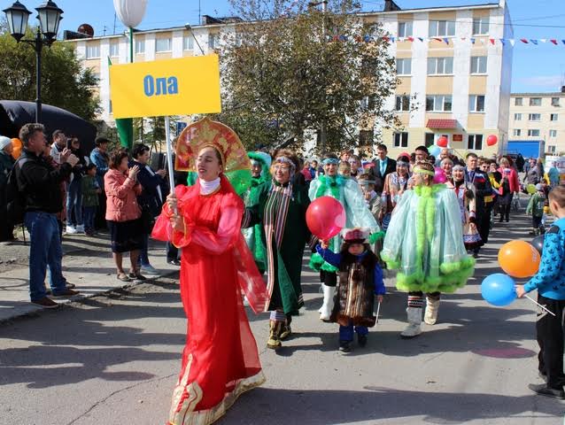 Магаданская область. Коммунисты провели агитационную работу в поселке Ола