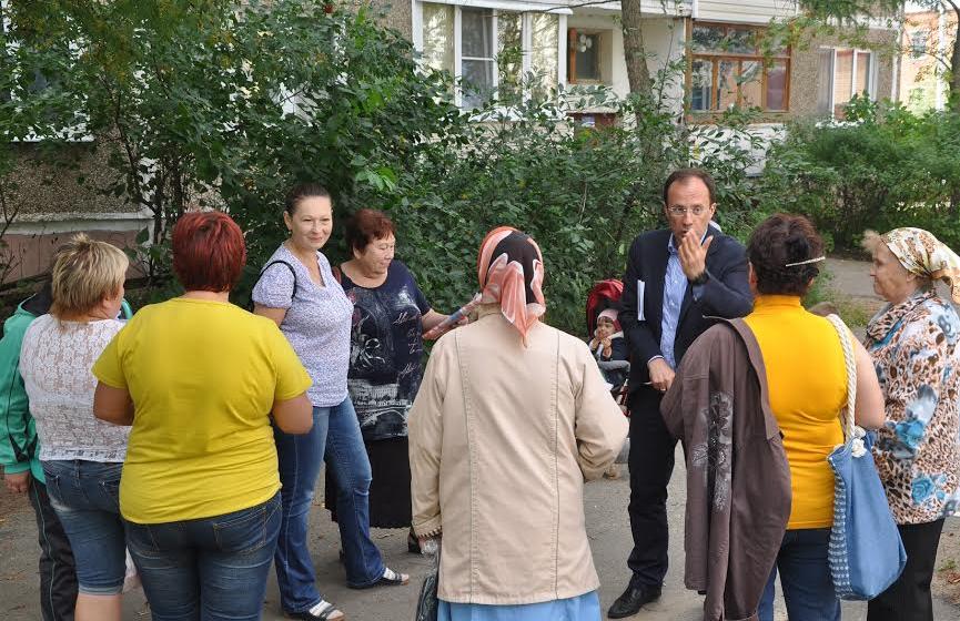 Московская область. Депутат-коммунист Виталий Фёдоров провел встречи с жителями Воскресенского района