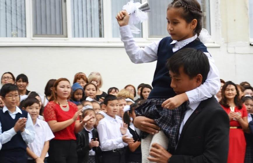Республика Калмыкия. День знаний в Элисте