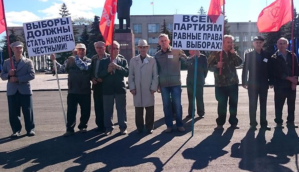 Тамбовская область. Моршанск за честные выборы!