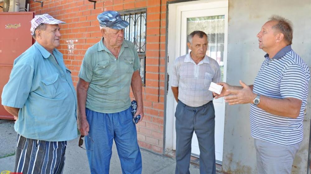 Краснодарский край. Встречи кандидата от КПРФ Александра Нагнибеды в Кореновском районе